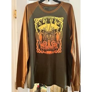 Levi’s 2X  mens graphic thermal long sleeve